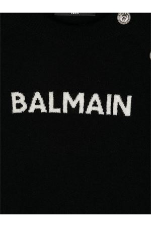 black wool jumper BALMAIN PARIS KIDS | BV9B00Z2409930AV